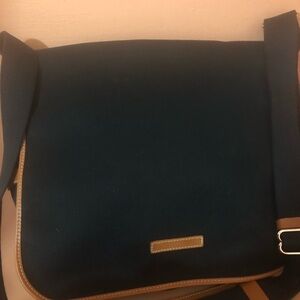 Dooney and Bourke Cabriolet Black and Brown Unisex Messenger Bag